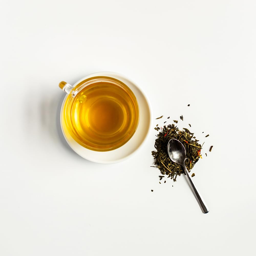 Organic Positively Tea Company, Pinhead Gunpowder Green Tea, Loose Leaf, 16 Ounce