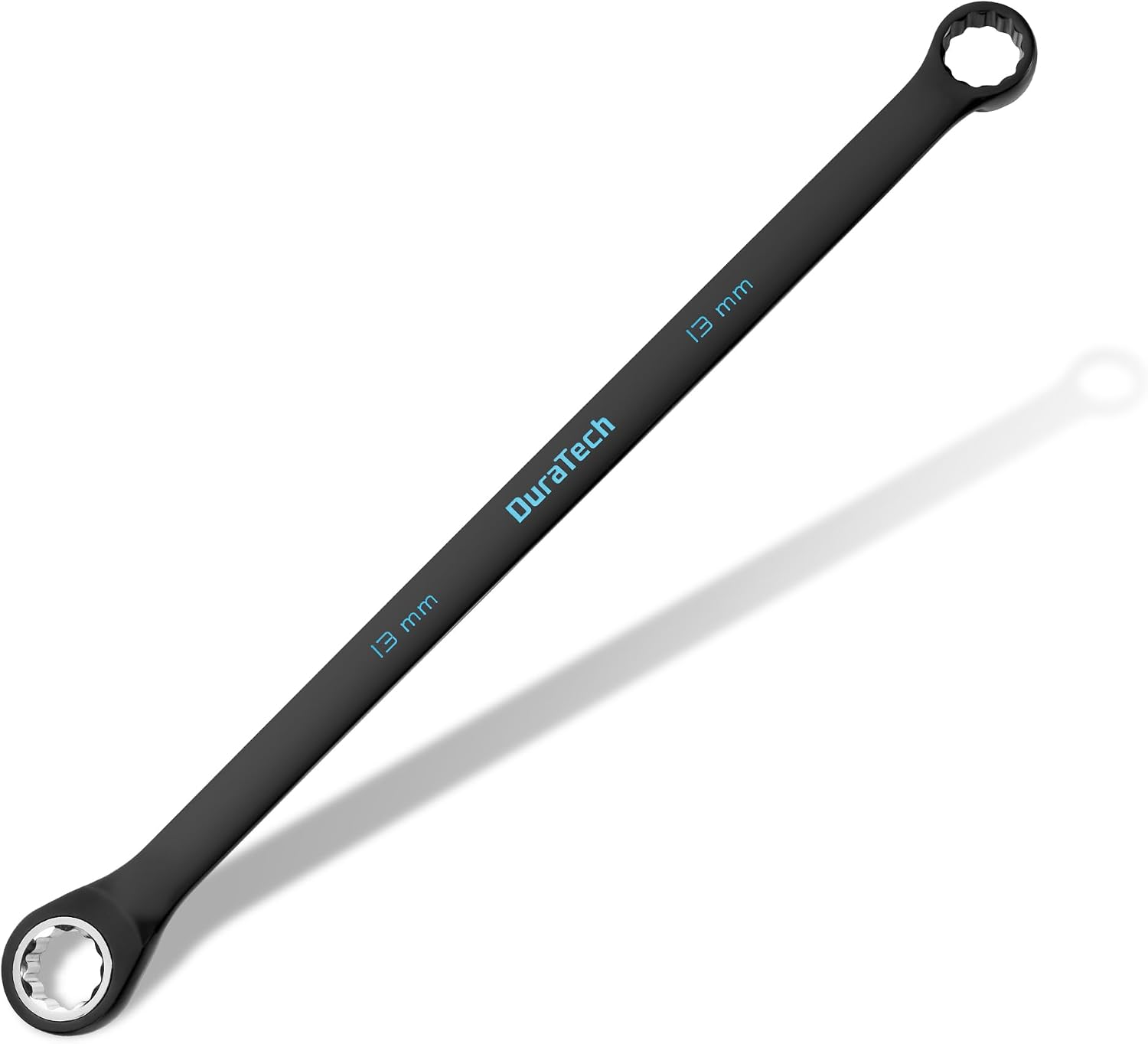 DURATECH Extra Long Ratcheting Wrench Set, Double Box End, Metric, 9-Piece