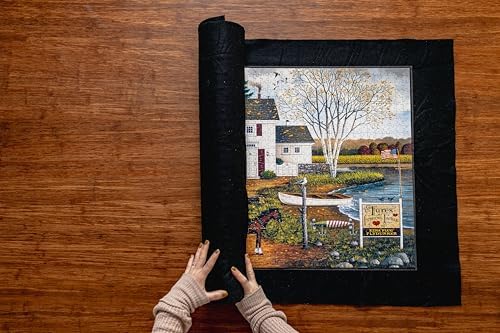 Buffalo Games - Roll-Up Puzzle Mat - Felt Saver Mat, Fits Up to 1500pc