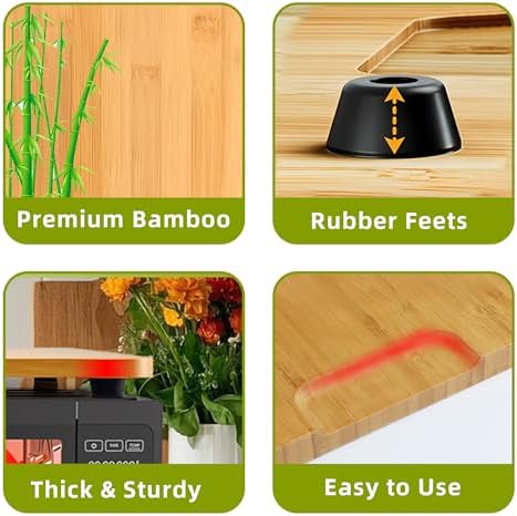 Accessories for Emeril Lagasse 26 QT Extra Large Air Fryer | Cutting Board for Emeril Lagasse Air Fryer with Heat Resistant Silicone Feet