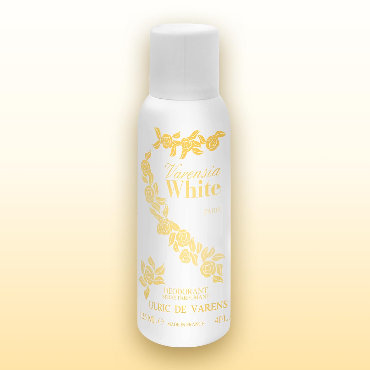 VARENSIA WHITE by Ulric de Varens, DEODORANT SPRAY 4.2 OZ