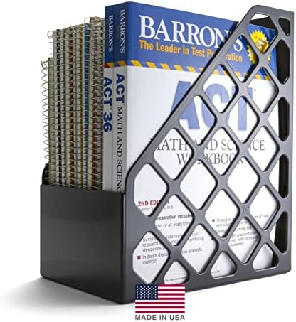 Officemate Recycled Large Magazine File, Black, 6 Each (26083)