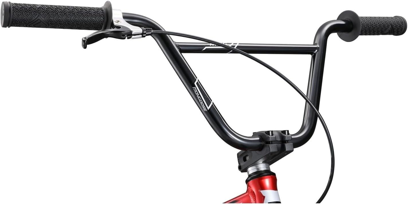 Mongoose Title Pro or Elite BMX Race Bike, Beginner or Returning Riders, Featuring Lightweight Tectonic T1 Aluminum Frame and Internal Cable Routing
