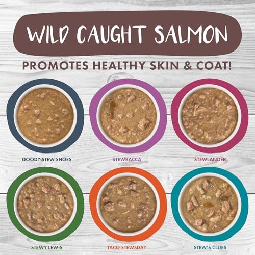Weruva Classic Stews Cat Food, Spoil Me Stewpid! Variety Pack, 3oz Can (Pack of 18)
