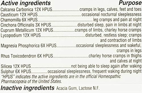 Hyland's Leg Cramps PM Tablets 50 ea 50 Count (Pack of 2)