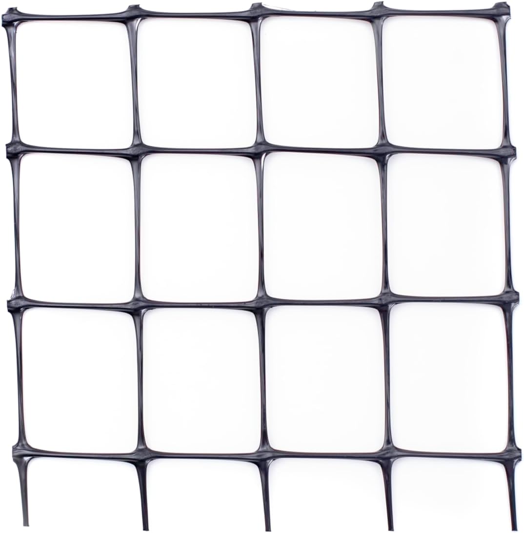 TENAX 1A180357 Deer Fence Pro, 7.5-Ft x 100-Ft, Black