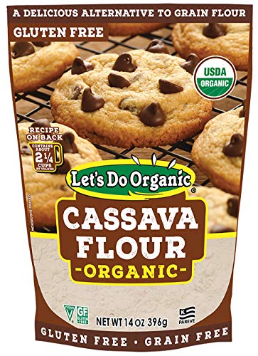 Let's Do Organic Coconut Flour, For Baking, Gluten Free - 16 Oz (Pack of 6) | Wheat Flour Alternative, High in Fiber & Protein, Non-GMO Project Verified, USDA Organic