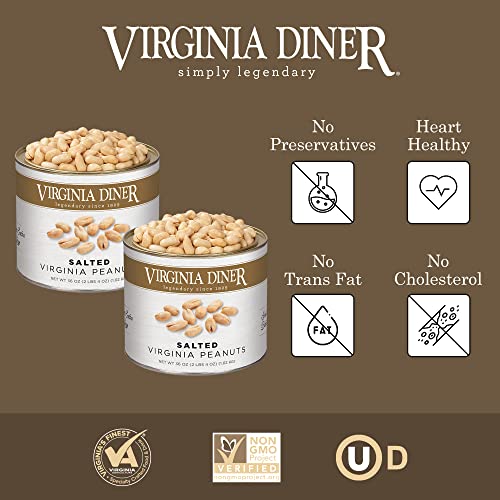 Virginia Diner Chocolate Pecan Dovetail Candy Clusters with Caramel - Preservative Free from Virginia Since 1929-18 Oz