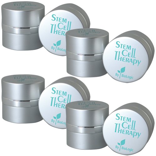 Biologic Solutions Stem Cell Therapy Skin Care Anti-Aging Cream Reduces Wrinkles Aging Signs (Set Of 4 Jars)