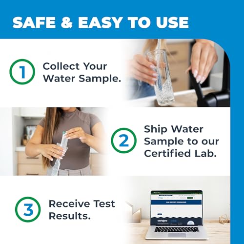 Safe Home® 200-in-1 Ultimate Drinking Water Test Kit – Tests for 200 Parameters at our EPA Certified Lab – Home Inspections, Mortgage Loans, Real Estate Transactions, & More