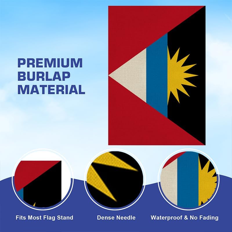 Nicaragua Nicaraguans Garden Flags 12x18 Inch Double Sided Burlap Patriotic Country Yard Flag Banners Outdoor Weather Resistant Farmhouse Porch Lawn Decoration