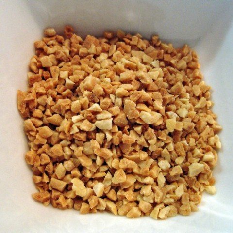 Peanuts, Chopped, 4 Pounds, Roasted, No Salt Unsalted, Great for Candy Apples, Baking, On Ice Cream Bulk, Product of USA, Mulberry Lane Farms