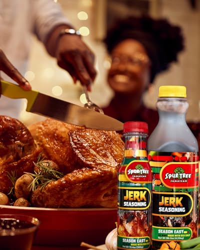 Spur Tree Jamaican Jerk Seasoning, 35 Oz | Authentic Caribbean, Jerk Sauce, All-Natural and Fresh Ingredients