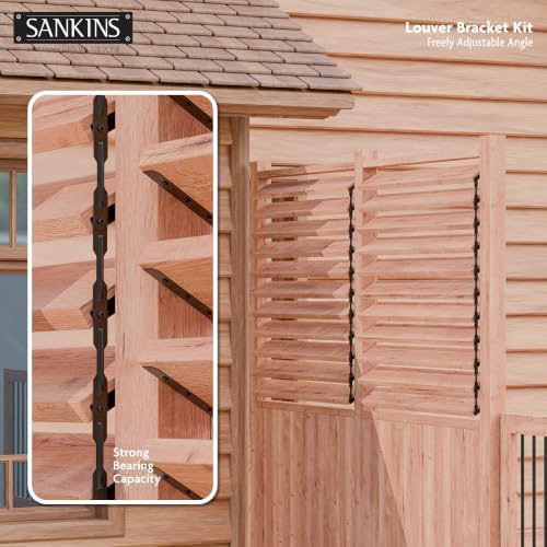 Deck Sunblind System Window Louver Kit, Louver Bracket Kit Sunblind System Pergola Brackets