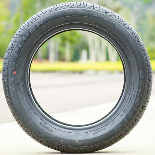 Accelera Eco Plush 175/70R13 82H SL All Season Touring Tire | Passenger Touring All Season Traction 82H Rated Standard Load Radial Construction Black Sidewall Tire