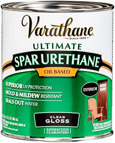 Varathane 9341 Oil-Based Ultimate Spar Urethane, Quart, Satin