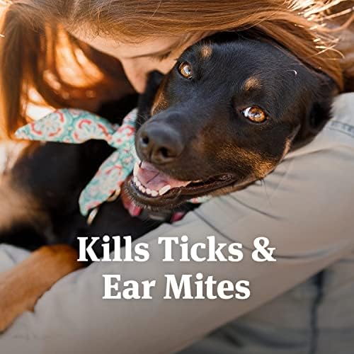PetArmor Ear Mite Treatment for Dogs, 3oz | Ear Mite Medicine Kills Ticks and Ear Mites to Relieve Itchiness, Sooths Ears with Aloe