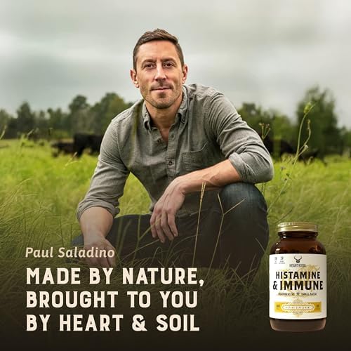 HEART & SOIL Histamine & Immune Support, 180 Capsules