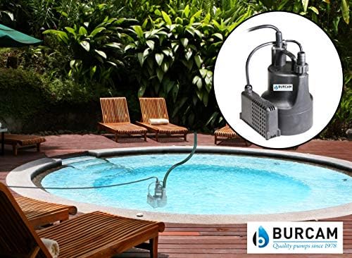 BURCAM 300506SB 1/6HP Automatic Submersible Utility Pump