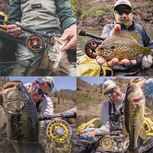 Maxcatch Advance Fly Fishing Rod 5/6/8wt 9FT Super Light Fast Action with Rod Tube