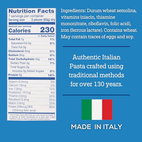 De Cecco Bucatini No. 15 Pasta, 16 Oz | Authentic, Slow Dried, Made with Semolina and Durum Wheat, Versatile Pasta for Sauces & Recipes, Made in Italy