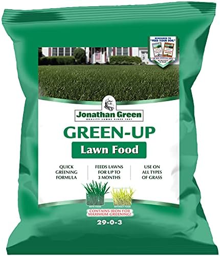 Jonathan Green (11988) Green-Up Lawn Food - 29-0-3 Grass Fertilizer (5,000 Sq. Ft.)
