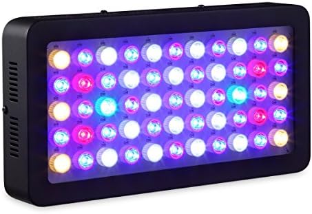 ARKNOAH LED Aquarium Light 165W, Full Spectrum Dimmable | Adjustable Brightness 10-100% for Fresh and Saltwater Tanks