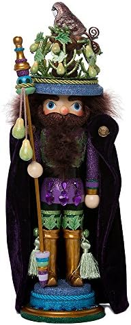 Kurt Adler HA0339 18" Hollywood Partridge in a Pear Tree Nutcracker