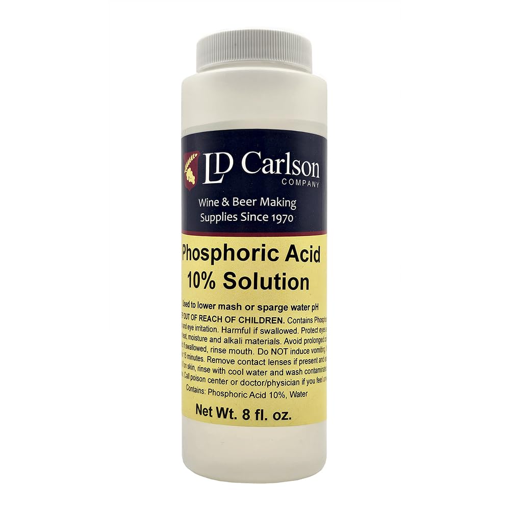 Phosphoric Acid 10% Solution - 8 Ounce for Beer Making