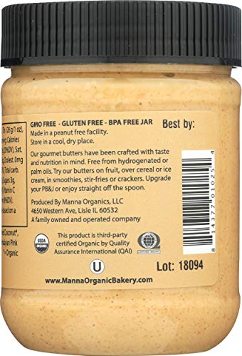 Manna Organics Organic Coconut Cashew Butter, 12 OZ