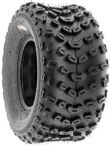SunF 22x11-10 ATV UTV Tire 22x11x10 Dimple Knobby 6 PR A005 - PAIR of 2