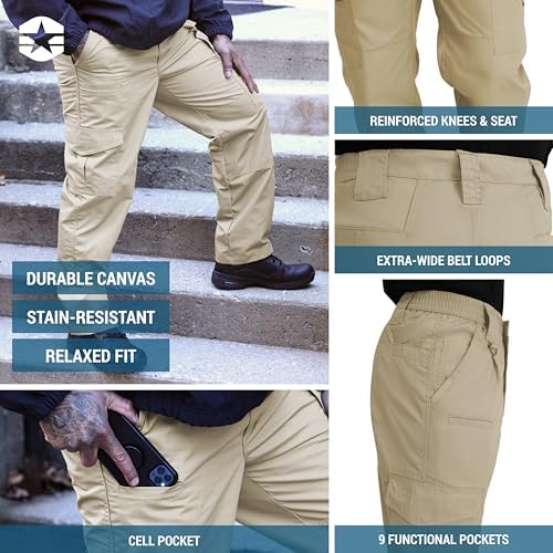 Propper Men's Icon Softshell Vest | Performance Cargo Work Pants for Law Enforcement and First Responders