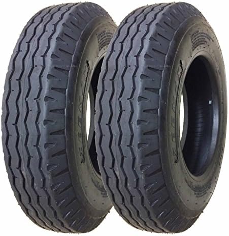 Zeemax Heavy Duty TRUE Highway Trailer Tires 8-14.5 14 Ply Load Range G Speed Rating K 68mph- Set 2 … | Commercial Highway All Season Traction
