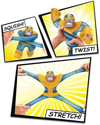 Heroes of Goo Jit Zu Licensed Marvel Supagoo Hero Pack - Thanos, Multicolor, 41130, Super-Sized Thanos