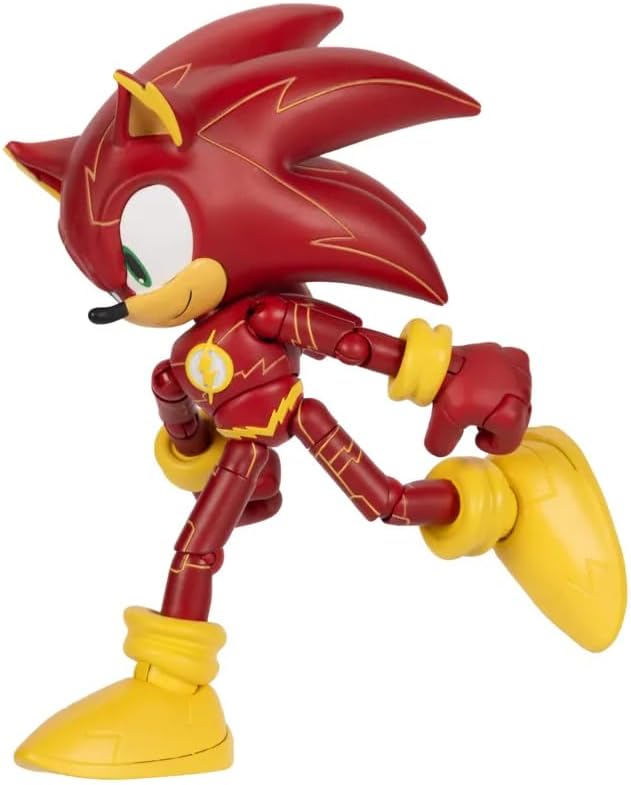 DC x Sonic Power vs Speed Action Figure Multipack, Officially Licensed by Jakks Pacific, Includes 7" Darkseid Classic Action Figure