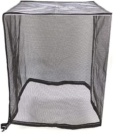Full Mesh Air Conditioner Cover – AC Cover Designed to Protect Coils from Clogging - Leaves, Grass, dust and Debris - Outdoor Protection