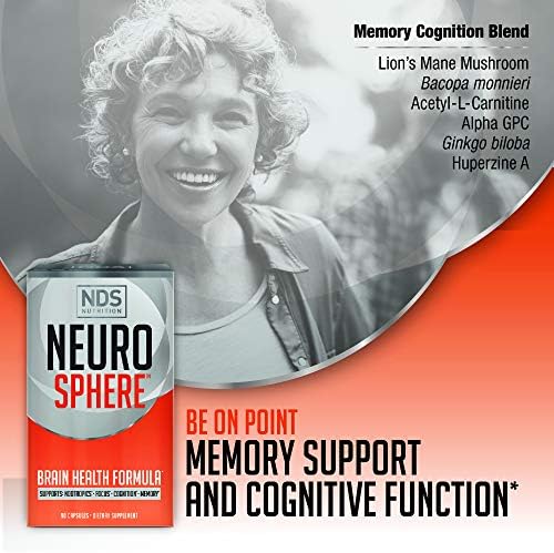 FitLife Brands Neuro Sphere Brain Health Formula - 90 Capsules