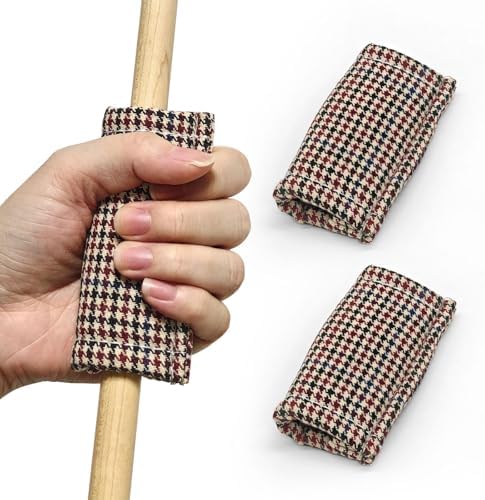 2 - Pack Billiard Cue Slicker - Pool Cue Shaft Cleaner Snooker Cleaning Cloth