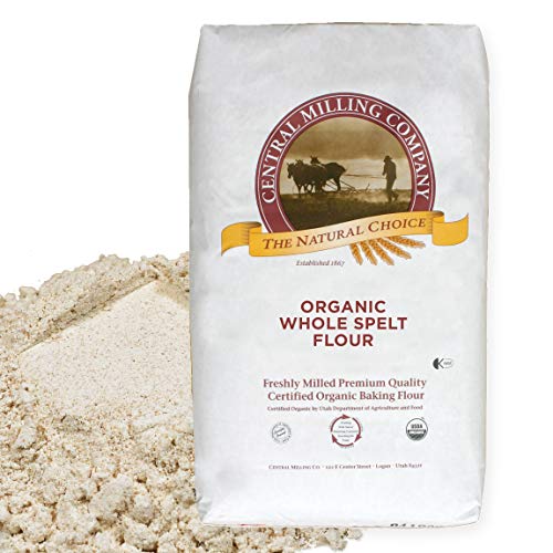 Organic 100% Whole Wheat Hi-Pro Fine Flour – 25 lb. bag