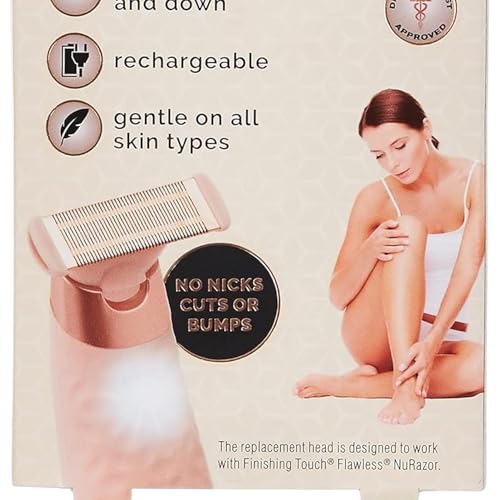 Finishing Touch Flawless Nu Razor Replacement Blade, Rose Gold