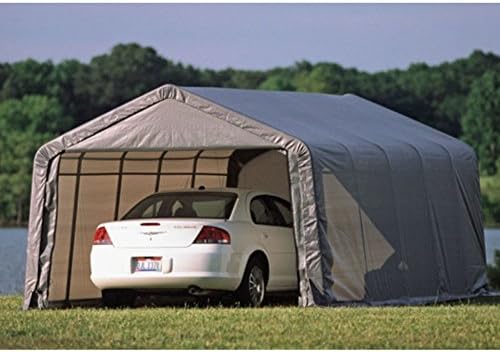 ShelterLogic 73342 Green 12'x20'x10' Round Style Shelter