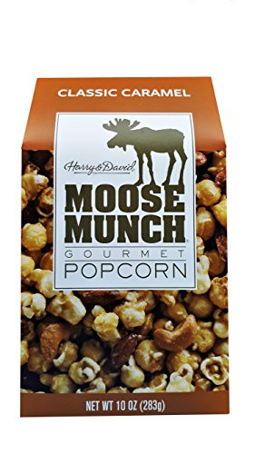 Harry & David Moose Munch Gourmet Popcorn Classic Caramel 10 oz Package