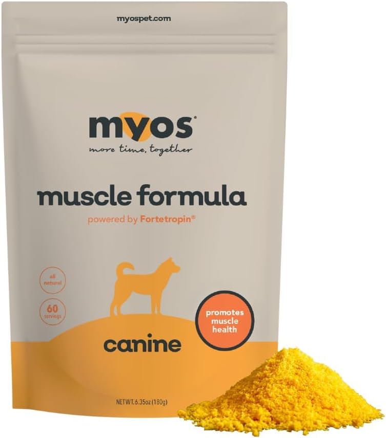 MYOS Canine Muscle Formula - Dog Muscle Builder & Mobility Support - 180 g