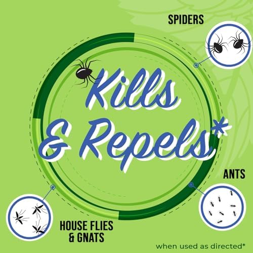Mighty Mint Peppermint Oil Insect Repellent Spray, 16 oz | Natural Indoor & Outdoor Bug Control for Spiders, Ants, Roaches, Plant-Based, Extra-Strong Formula with Microfiber Cloth