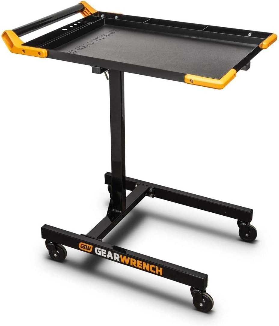 GEARWRENCH Adjustable Height Mobile Work Table 35 To 48" - 83166