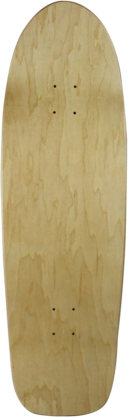 Moose Old School Skateboard Deck (10" x 33", Natural)