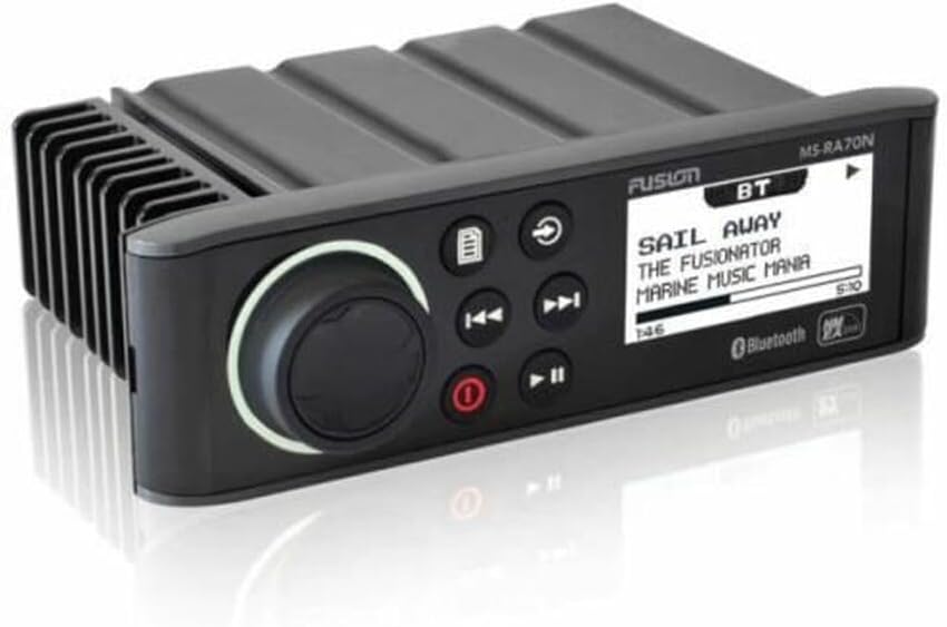 Fusion Entertainment MS-RA70N Marine Entertainment System with Bluetooth with NMEA 2000 compatibility