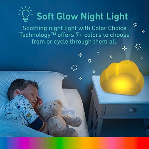 Pure Enrichment PureBaby Cloud Ultrasonic Cool Mist Humidifier Quiet Variable Mist for up to 24 Hrs Ideal for Baby Nurseries & Kids Bedrooms to