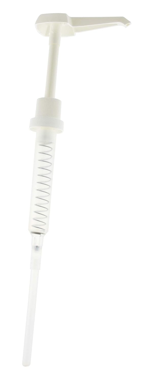 Snappy Syrup Pump Dispenser for Gallon Jug, 1 Ounce