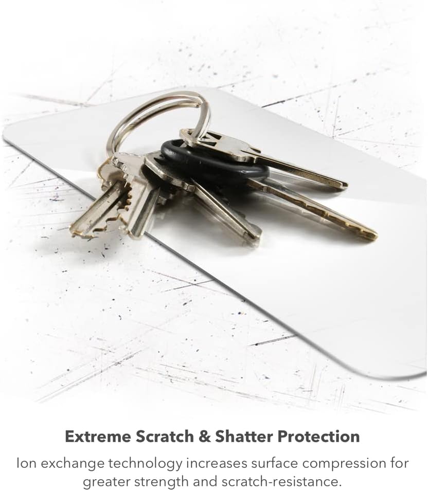 ZAGG Glass Elite VisionGuard+ Screen Protector - iPhone 12 Mini - Impact Protection, Scratch, Fingerprint, Smudge, InvisibleShield, Oil Resistant